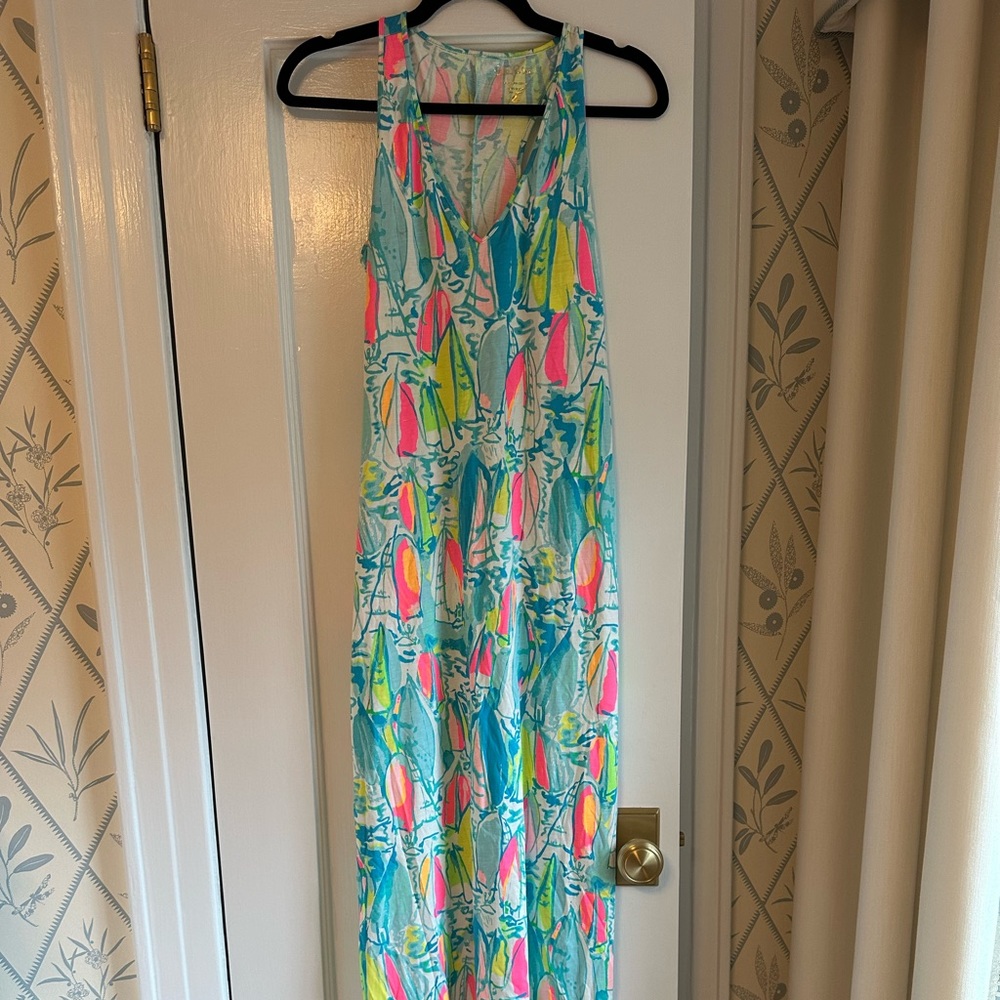 NWT Lilly Pulitzer Kerry Maxi Dress, size XXS